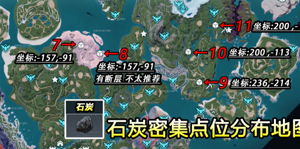 幻兽帕鲁石炭在哪弄 幻兽帕鲁石炭采集位置和获取方式分享